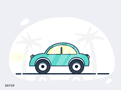 Car (lets have car ride) adobe adobe illustrator car carillustration character character art clean color colors desiginspiration design dribbble flat illustration ui ui ux design ui ux design ui100days vector vector art