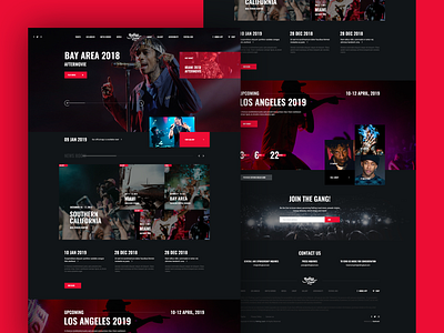 Rolling Loud Mockup v1 branding design entertainment logo ui ux vector web website wordpress