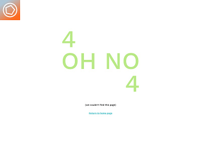 008 008 404 404 error clean dailyui error page gradient minimal ui