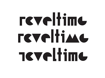 Reveltime art branding calligraphy design lettering logo logotypes type typography vector