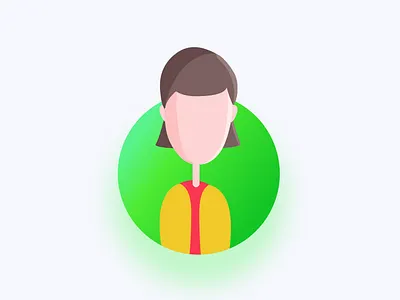 Avatar Brunette avatar avatar icons design icon illustration sketch app vector artwork