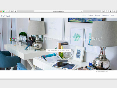 Forge Web Design web design web designer web developer website concept