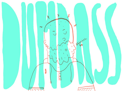 Dumbass procreate app
