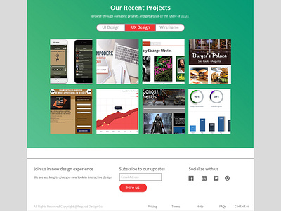 Design Agency Study 3 design logo photoshop typography ui ui ux design ui design web design website website concept