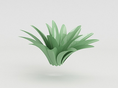 Agave 3d 3d animation 3d art 3d artist animacion charachter design design diseño flower illustration ilustracion