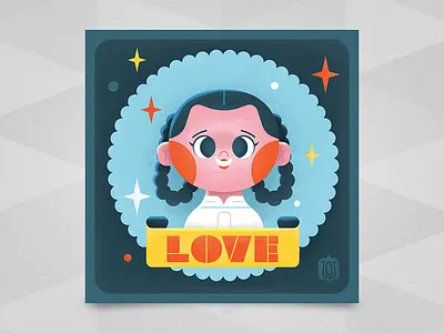 Love character design childrens illustration digital art disney illustration kidlit kids art lucasfilm space star wars starwars vector