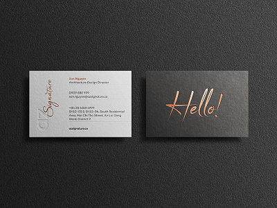 Business Card AZ Signature