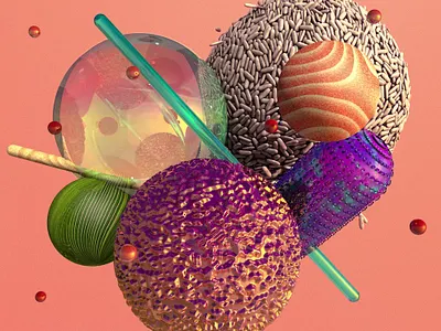 Smorgasbord 3d 3d modeling cinema 4d color palette materials texture texturing