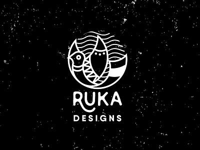 Tribal Bird Motif logomark for client (Unused) african bird bird icon bird logo geometric illustration logo minimal tribal