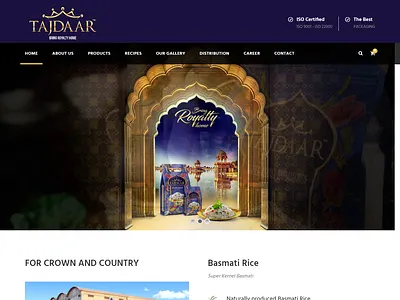 Tajdaarrice design ui ux web web desgin web template website