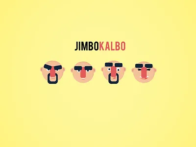 Character Design - Jimbo Kalbo character design graphic design illustration vector