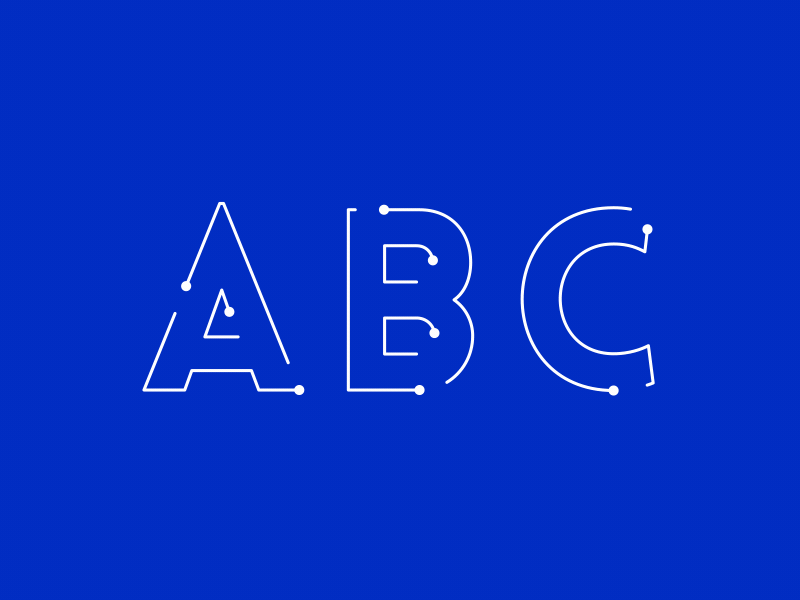 Lovelo - Animated Typeface / Preset Style 12 after effects animated animation animography font gif kinetic loop motion type typeface typography