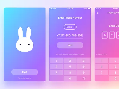 Registration Flow android app ios app log in login mobile onboarding registration sign in sign up signin ui ux