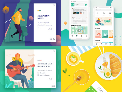 2018 app colors design dribbble illustration illustrations ui web