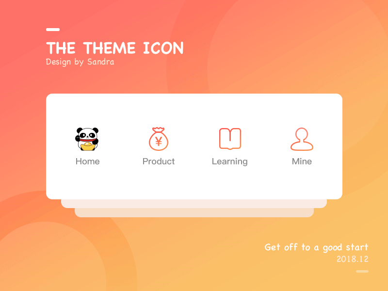 开门红主题Icon by Sandra on Dribbble