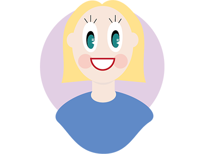 Self Illustration avatar cartoon girl icon illustration lady potrait self illustration women