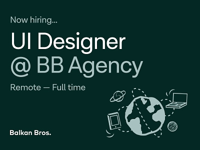 Join BB Agency as a UI Designer agency hiring job open position product design remote ui ui designers user experience user interface ux web website design