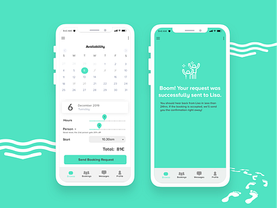 Localli- Booking UI app branding design mobile ui ux