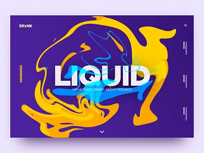 concept design of a website clean creative design desktop interface landingpage liquid ui uitrends userexperience ux uxdesign web webdesign website