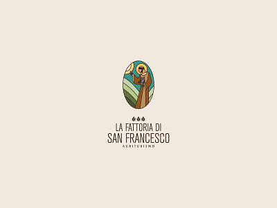 La Fattoria di San Francesco - Agriturismo animal logo brand brand design branding design farm logo farmhouse logo flat font design graphic design icon illustrator logo logo inspiration logotype mark san francesco symbol typography vector