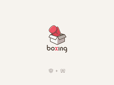 Boxing Logo, Daily Logo challenge #04 box boxing boxing glove branding branding concept branding design clean creative crispy logo logo 3d logo a day logo alphabet logo animation