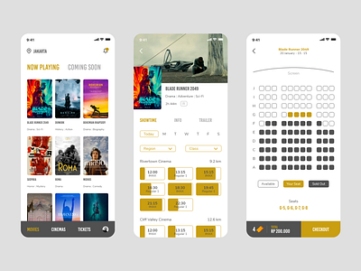 Cinema App cinema cinema app movie app movies ui ui ux design ui design ui ux ux ux ui ux design