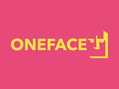 One Face app branding design draw drawing icon icons illustration illustrator logo logodesign logodesigner logotype vector web