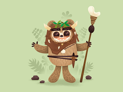 Yub Nub Chirpa cartoon illustrations character design childrens illustration digital art disney illustration jedi kidlit kids art lucasfilm star wars vector