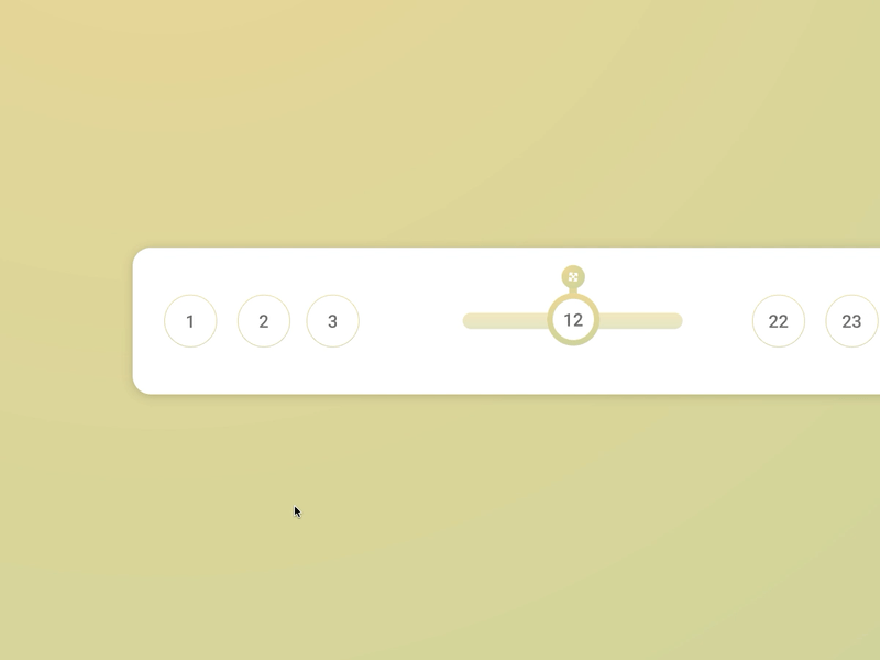 Pagination Interaction Animation by Ingridable Design ☐ on Dribbble