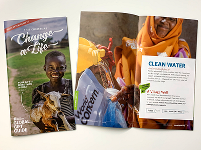 World Concern Global Gift Guide 2018 Cover catalog page layout print