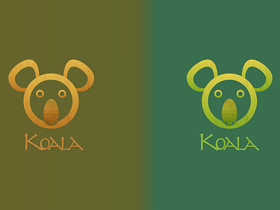 Koala Logo branding design icon illustration logo logo design logomark logotype typography ui ui design vector