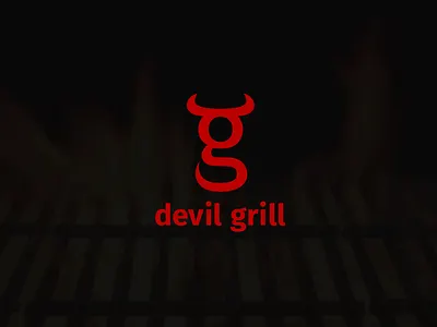devil grill logo graphic design logo logo logo design