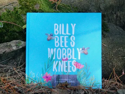 Book Cover Design for Nature Nurture Learn book design design nature print square book