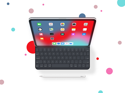 iPad Pro_illustration apple design graphic illuatration illust illustration image ipad ipad pro iphone