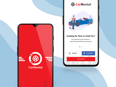Car Rental application design car app car rental design logo moblie splash start screen taxi taxi app ui user inteface