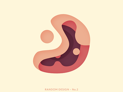 Random Designs - No.2 brick bubble circle design flat random red simple smooth splash vector weird yellow