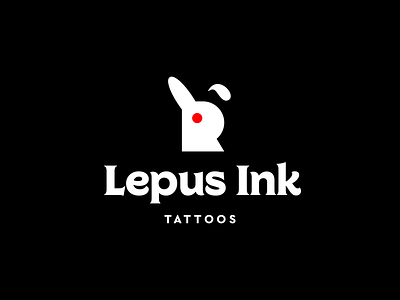 Lepus Ink Tattoos Logo Design animal animals badge bunny character crest design eye hare head icon ink drop logo logodesign logotype mascot nature rabbit symbol tattoo tattoos