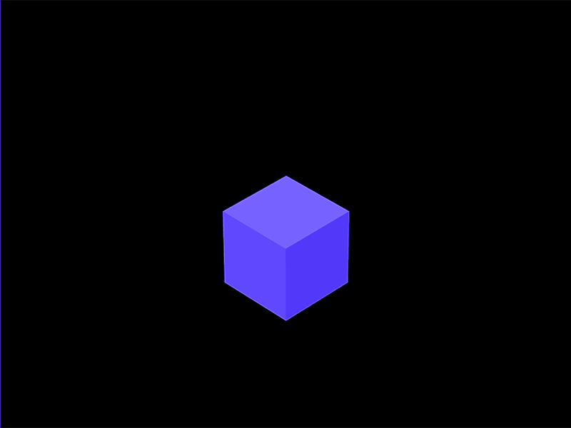 02 - IsoCube - rolling after affects cube isometric purple rolling