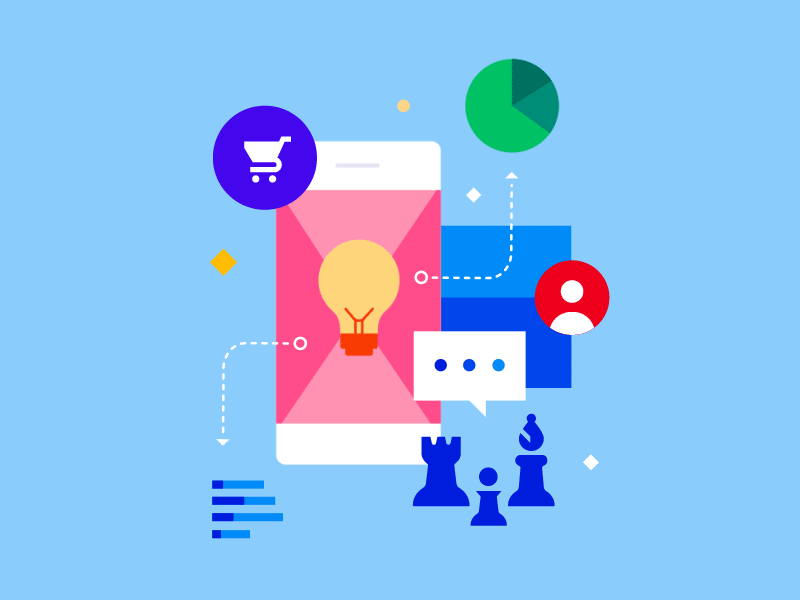Digital Strategy Animation animation app art brand branding clean design graphic design icon identity illustration illustrator ios logo mobile ui ux vector web website
