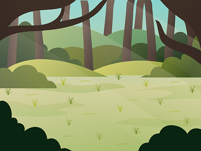 Forest design illustration vector