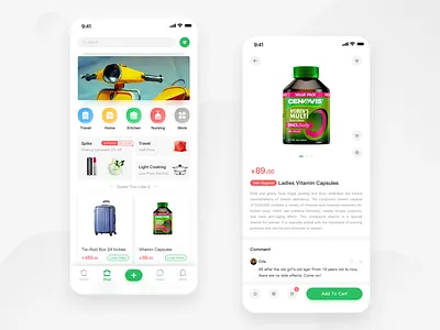 A set of UI exercises app clean design ui ux