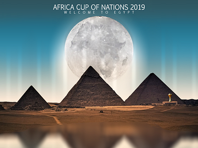 MOON AFRICA - Africa Cup Of Nations 2019 2019 africa art cup design egypt football graphic graphic design photo