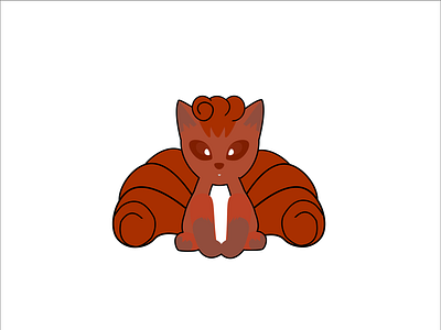 My Vulpix 💕 cartoon design illustration vector