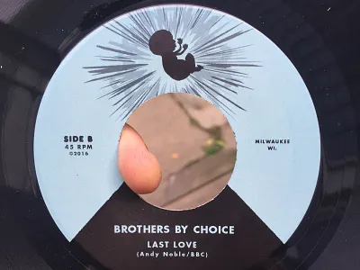 Brothers By Choice music record label design records