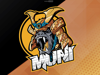 MUNI Logo adobe illustrator andredukun animation app artwork design ecommerce esport esport logo esportlogo flat illustration illustrator indonesia logo logo concept logo esport typography vector web