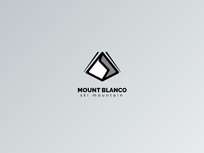 Daily Logo Challenge Day 8 - Ski Mountain Logo branding dailylogo dailylogochallangeday8 dailylogochallenge logo logodesign