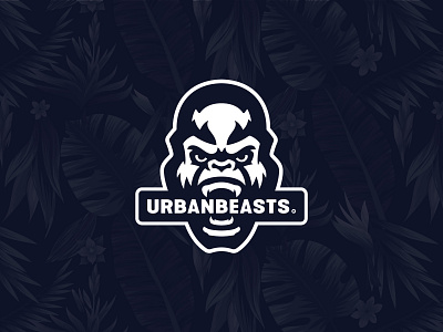 Urban Beasts Visual Identity branding george serediuc gorilla illustration urban jungle visual identity