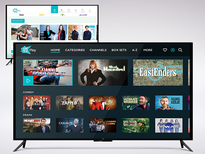 UKTV Play TV App Redesign