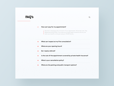 UI Daily, #092 – F.A.Q. dailyui design faq typography ui uidaily web