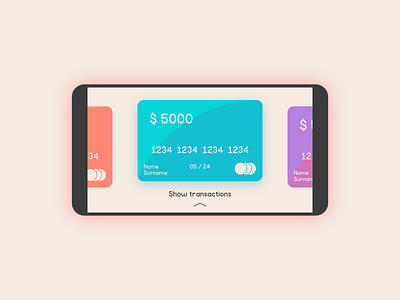 Lifelimitsart 037 / Credit Card Collection app bank card clean concept credit credit card dailyui design flat idea material minimal minimalism mobile money simple ui ux vector